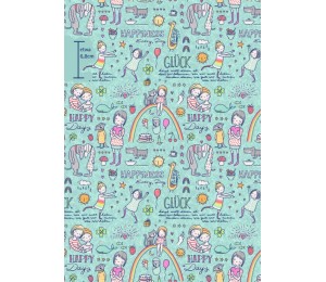 Bio Baumwolle Lillestoff - Glück